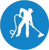 Carpet cleaning icon